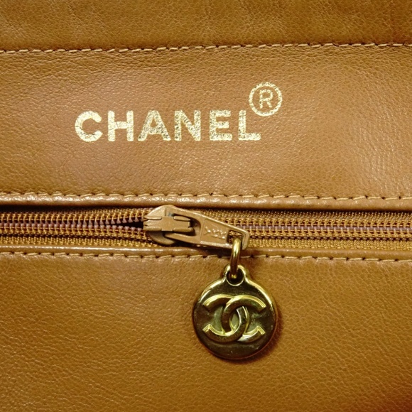 Chanel Lam Skin Leather Handbag Shoulder Bag - Picture 7 of 8